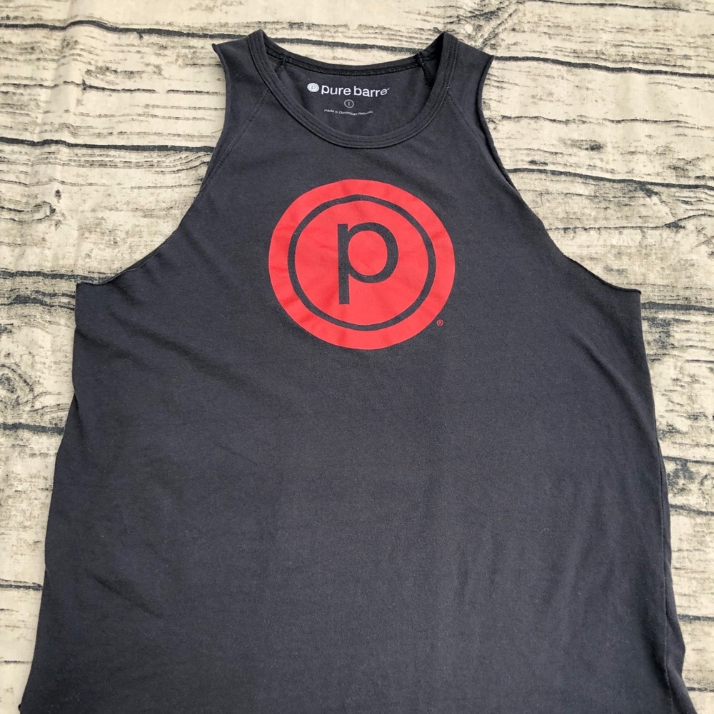 Pure Barre cutoff tank.